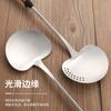 Espátula de Hongo de Acero Inoxidable 304 Espátula con Mango de Madera Maciza Cuchara para Cocinar de Grado Alimenticio Utensilio de Cocina Doméstico