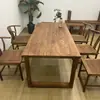 Mesa grande de madera de olmo viejo, adecuada para comedor en casa, banco de trabajo Mobien, mesa de bar, escritorio, escritorio de computadora de madera maciza, escritorio de oficina