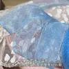 Accesorios para el Cabello Hechos a Mano DIY Lazo Ropa de Muñeca Lolita Disfraz Antiguo Portatarjetas Accesorios para Diario Cinta Azul Claro de 2.5-5 de Ancho