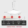 Lustre retrátil e ajustável Mahjong light, ultra-brilhante, para salas de xadrez e cartas, salas de mahjong, uso comercial, luminária quadrada preta