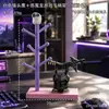 Estante pequeño con forma de pájaro, soporte para mando con temática de demonio, soporte de exhibición para mando de juego PS5, estante base, decoración de escritorio