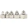 Conector de Giro Rápido Pcf Cobre Acero Inoxidable Rápido Rosca Interna Recto Paso Directo Tubería Neumática 6-01/8-02/10-03/12-04