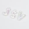 Colgante con letra inglesa, colgante de pintura, cadena para teléfono móvil, llavero, material decorativo tridimensional, accesorios de joyería DIY