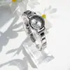 Relógio Pulseira de Módulo Europeu e Americano Mais Vendido Relógio de Quartzo Feminino Atacado Pulseira Redonda Multicor Versátil Relógio de Módulo DIY