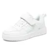 Zapatos Blancos para Niños Verano Nuevo Estilo Niños Estudiantes Zapatos Deportivos Blancos Campus Modernos Niñas Pequeñas Casual Zapatos de Tabla