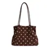 Bolsa de ombro de alta qualidade e grande capacidade para mulheres, nova bolsa tote da moda 2026, bolsa de trabalho retro Melard