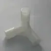 Accesorios de Conexión de Soporte de Unión de Tres Vías de Plástico Conector de Plástico Recto de 12 mm Accesorios de Soporte