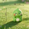 Figura de dinosaurio pequeño y lindo de dibujos animados transfronteriza, adorno de paisajismo de jardín DIY, decoración de sala de estar, pequeño adorno para escritorio de oficina