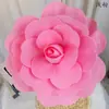 PE fundo plano espuma flor simulação rosa parede adesiva flor falsa layout de casamento decoração de fundo de janela de casa flor de fundo plano