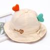 Chapéu Fofo de Bebê para Primavera, Verão e Outono Chapéu de Bacia para Bebê Infantil Chapéu de Sol com Proteção Solar Chapéu de Pescador Moderno para Meninos e Meninas