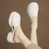Sandalias Cerradas con Plataforma para Mujer, Estilo Nuevo Verano 2026, de Moda y Versátiles, Elegantes Mocasines sin Talón