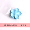 Pétalo DIY Flor de Hortensia Melocotón Pétalos Hechos a Mano Decoración Fotografía Ropa Manualidad Borla para Paraguas Accesorios Atrezo