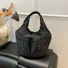 Bolso de Mano para Mujer de Nuevo Estilo Transfronterizo con Múltiples Bolsillos, Bolsa de Gimnasio de Gran Capacidad, Bolso de Lentejuelas, Bolso de Hombro
