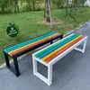 Silla de Descanso Exterior, Silla Exterior, Silla de Parque de Jardín, Banco, Silla de Fila, Banco, Silla Cuadrada de Ocio