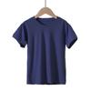 Camiseta de Manga Corta para Niños Verano Delgada Simple Manga Corta Camiseta de Mujer Elegante Moda para Ir al Trabajo Versátil Holgada Top de Manga Corta