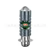 Venta Directa de Fábrica Faro LED Modificado para Motocicleta P15D H4 Blanco y Amarillo Luz de Giro con Haz Alto y Bajo Integrados