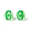Hanyuyuan Nova Luminária de Bolhas de Água-viva Contas de Vidro Feitas à Mão Fio com Furo Passante para Bolhas Contas Soltas Acessórios para Joias DIY