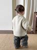 Ropa de Invierno Acolchada de Algodón para Niñas, Nuevo Elegante Abrigo de Algodón Reversible para Niños con Lana de Cordero 2025, Ropa para Bebés