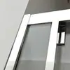 Porta Deslizante Horizontal Quadrada para Uso Residencial, Divisória Simples de Vidro Espelhado para Box de Banheiro, Fabricação Personalizada pelo Fabricante