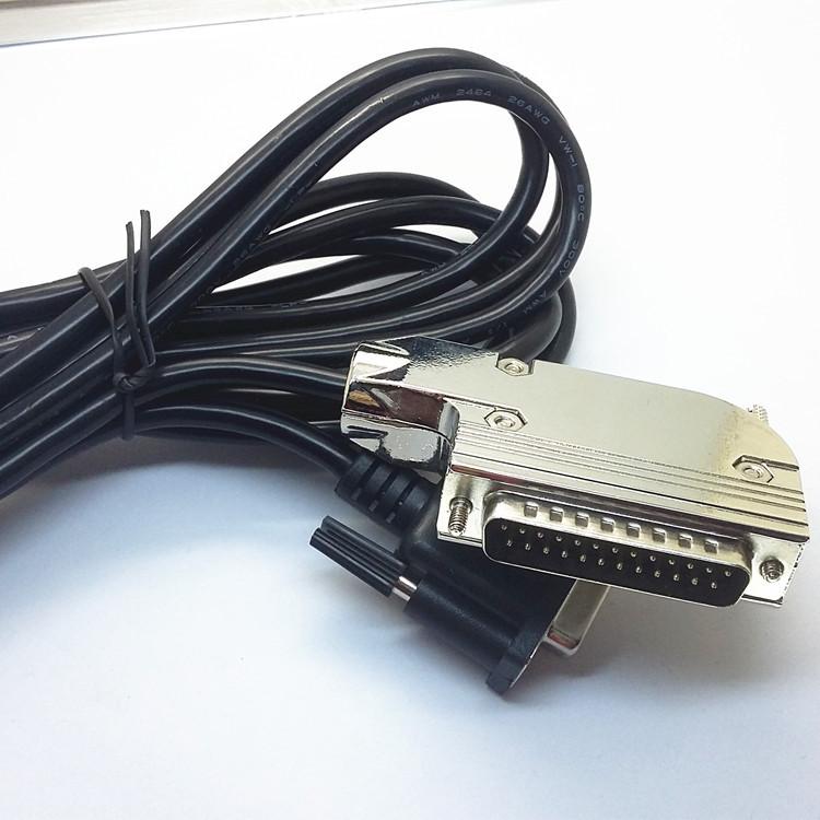 DB25公转DB9母串口线2