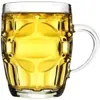 Taza de Vidrio Taza para el Hogar Taza de Agua juego Taza de Cerveza Taza de Cerveza Taza de Agua Cerveza Resistente al Calor para Hacer Té Gran Capacidad Taza de Té Engrosada con Asa