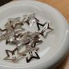 Horquilla de estrella con clip para niña dulce, linda horquilla de metal con estrella de cinco puntas, genial y combinable con todo, bbclip, flequillo de nicho.