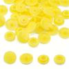Fabricante de Hebillas de Plástico T5 Suministra Directamente Hebilla de Botón de Plástico de Resina Colorida Marca Jianhe / Hebilla de Cuatro Botones para Accesorios de Ropa DIY