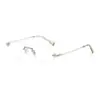 Gafas de Sol Ovaladas Sin Marco para Mujer Estilo Nuevo Venta Caliente Transfronteriza Moda para Usar Gafas de Sol Estilo Montura Pequeña Gafas de Metal