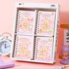 Nuevo Cuaderno de Dibujos Animados Lindo Nezha Cuaderno A7 Cuaderno de Espiral Portátil de Hojas Sueltas Portátil para Tomar Notas Libro de Mano para Niños