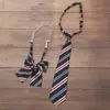 Corbata pequeña JK de rayas británicas rojas, amarillas y blancas para hombre, estilo universitario, para estudiante, pajarita gratis, decoración vintage para mujer