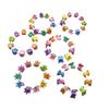 Accesorios para el cabello de princesa para niños, pinza para el cabello, traje de Corea del Sur, lindo bebé color caramelo, mini pinza para el cabello tejida con flores de tamaño pequeño