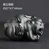 Jade Verde de Hotan Xinjiang Pixiu Sapo Dorado Adorno de Mano Material Fino Tigre Dragón Tortuga Jade Adorno de Mano Venta al por Mayor
