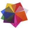 Película de Vidrio Colorida de Venta Caliente Transfronteriza DIY Papel de Envoltura de Caramelo Decoración de Regalo para Fiesta 8 Colores Mezclados