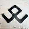 Nueva Flor de Esquina de Techo Estilo Chino Líneas de Madera de Bambú Forma de 7 L Líneas Planas Decoración Sala de Estar Pasillo Líneas de Techo Líneas Decorativas de Techo