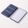 Caja de Empaque de Pigmento Sólido Azul Caja Vacía de Dos Piezas Venta al por Mayor Caja de Hierro para Pastel de Polvo de Acuarela DIY Hojalata