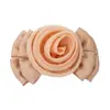 Flor de núcleo de tela hecha a mano 8cm * 13.5cm flor diy accesorios para el cabello accesorios para la ropa accesorios para la ropa en stock al por mayor