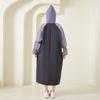 Impermeable grueso de EVA, nuevo poncho unisex de color contrastante, para senderismo, áreas escénicas, impermeable para adultos, tarjeta
