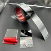 Tira Decorativa de Acero Inoxidable Titanio Negro, Tira Metálica de Borde Plano, Tira de Borde para Rodapié, Tira de Borde Autoadhesiva