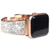 En Stock Correa de Metal con Incrustaciones de Diamantes Swarovski para Apple Watch Adecuada para Apple Watch Series 11, Correa de Reloj para Mujer
