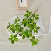 Planta Verde Artificial Banyan Panda, Arranjo de Flores Artificiais, Planta Artificial para Decoração de Sala de Estar e Mesa de Jantar Indoor