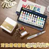 Mini Caixa de Tinta Aquarela Caixa de Noz Portátil Diário de Mão Esboço Livro de Pintura de Viagem Conjunto de Cores
