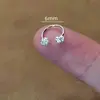 2026 Novos Brincos Espirais Transfronteiriços para Piercing na Orelha, Não Removíveis, Brincos da Moda Estilo Celebridade da Internet para Mulheres e Casais