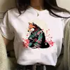 Camiseta Shiba Inu Feminina Camiseta Japonesa Menina Designer Anos 2000 C