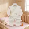 26 Romper de Mariposa para Bebé de Primavera y Otoño Tela de Algodón Sin Costuras Cepillada Mono de Dibujos Animados 3D Ropa para Bebé 52-59 #