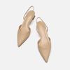 Sandalias de Tacón Medio Grueso Puntiagudas Estilo Académico Elegante Jin Bukang Suaves y Delicadas para Mujer Verano