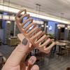 Pinza para el pelo para recogido de baño, pinza para el pelo grande, pinza para el pelo fija, tocado, pinza para el pelo de verano, pinza para el pelo con forma de tiburón