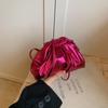 Bolso Plisado Estilo Francés para Mujer 2026 Nuevo de Moda Popular en Internet Bolso Dumpling de Moda Casual Elegante Bolso de Hombro Cruzado