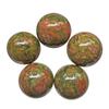 Pelota Hot Transfronteriza No Porosa 25 mm Bola Grande Rosa Piedra Natural Amatista Ojo de Tigre Multicolor