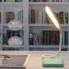Lámpara de Escritorio LED Enchufe USB Power Bank Portátil para Portátil Luz para Pesca Nocturna Luz de Noche para Mesita de Noche de Dormitorio Regulable Portátil