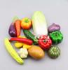 Traje de frutas y verduras de simulación juguete para niños de jardín de infantes material didáctico accesorios de fotografía gabinete decoraciones para el hogar
